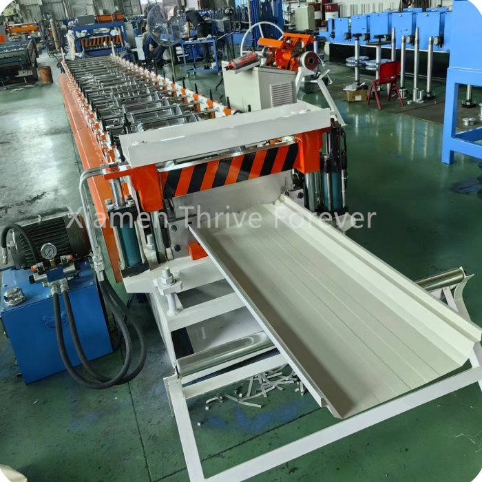 High Quality Design Clip Lock Standing Seam Roof Forming Machine